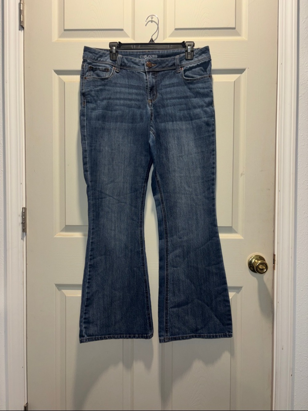 Maurices Medium Wash Flare Jeans